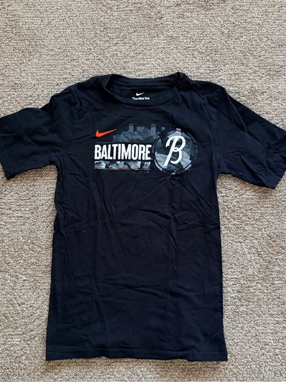 Nike Kids' Baltimore Graphic Tee - Black